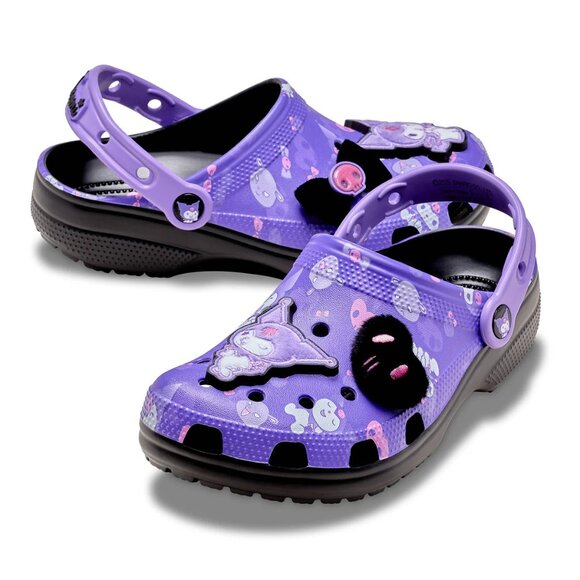 CROCS KUROMI HALLOWEEN EDITION CLOGS - Picture 2 of 4